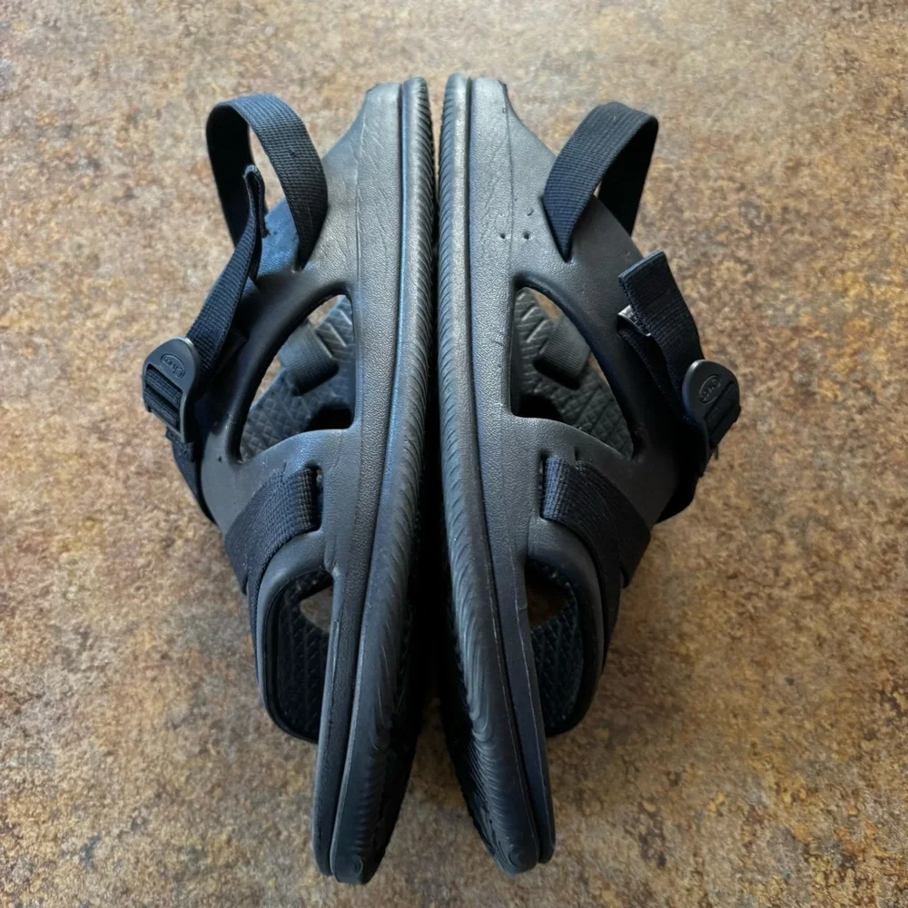 Men’s Chaco Size 13 Black Chillos Sport Slide Sandals